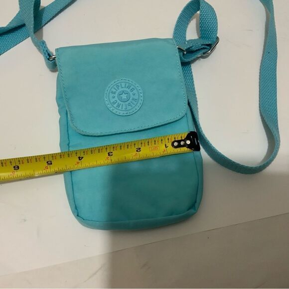Kipling Tissy Crossbody Phone Bag - Blue Splash Tonal - Picture 4 of 8